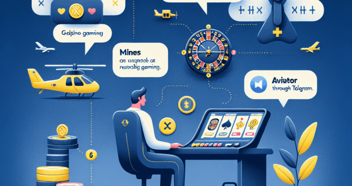 Казино з підтримкою Plinko, Mines і Aviator через Telegram