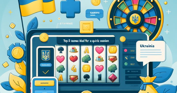 ТОП-5 ігор, які підійдуть для швидкої сесії